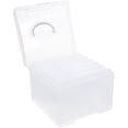thumbnail image 4 of Photo Storage Case Multi-Functional Card Boxes Home Organization Transparent Rectangular Photo Storage 1Set, 4 of 4