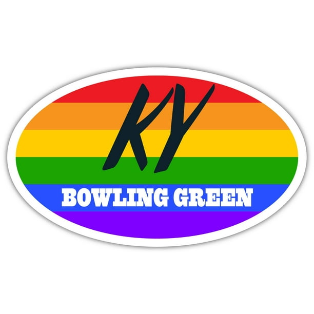 Bowling Green KY Kentucky Warren County Rainbow Pride Flag 6 Stripes