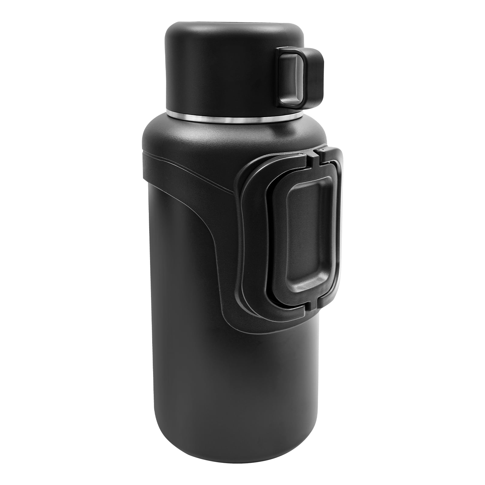 Vintoro 2L/2.11QT Stainless Steel Insulated Water Bottle with Strap and Cup Lid, 48-72H Insulation Time