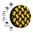 thumbnail image 4 of Haiem Spare Tire Cover , Wheel Cover with cute duck printed, Camper Spare Tire Cover Fit for Jeep Wrangler Rv SUV Truck Travel Trailer-16 inch, 4 of 6