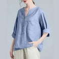thumbnail image 3 of Womens Long Sleeve Shirts 2026 Basic Fashion Casual Loose Tops Chic Spring Fall Casual Tops, 3 of 4