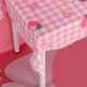 thumbnail image 3 of Lindo mantel rectangular de poliéster inoxidable de estilo Ins para el hogar y el restaurante, 100 cm x 70 cm, adorable mantel con forma de conejo de fresa, 3 of 7