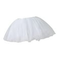 thumbnail image 2 of de de tul para mujer en capas Adultos Cosplay Vestido de baile de ballet Traje Enagua de tul clásico para traje de playa Ensayo Escenario , Blanco Soledad Falda tutú de tul para mujer, 2 of 9