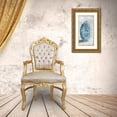 thumbnail image 3 of OnRei 9x14 Gold Ornate Wood Framed with Double Matting Museum Art Print Titled - Blue Mandala Smoke Mate, 3 of 4