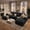 Gray, variant on Garaneeds 113" Oversized U Shaped Sectional Sofa for Living Room, Modular Boneless Cloud Couch with Chaise, Corduroy Deep Seat Sofa, High Back Support, No Assembly Required, Black