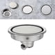 thumbnail image 2 of Floor Drain 304 Stainless Steel Bathroom Floor Drain Round Grate Smell Proof For Shower Room, 2 of 5