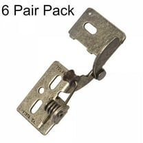 Hinge Youngdale #4 Antique Brass 3/8" lip inset