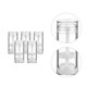 thumbnail image 4 of BRIGHTFUFU 5 piezas de contenedor de desodorante vacío recipientes de aroma de plástico recipientes de plástico Sub botellas vacías, 4 of 7