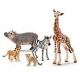 thumbnail image 2 of Schleich Wild Life, Baby Safari Animal Toys para niños de 3 a 3 años, juego de 5 piezas pa Schleich Schleich, 2 of 2