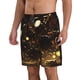 thumbnail image 2 of Balery Classical Golden Casino Traje de Baño Estilo Hawaiano para Hombre, Shorts de Secado Rápido con Bolsillos-XX-Large, 2 of 6