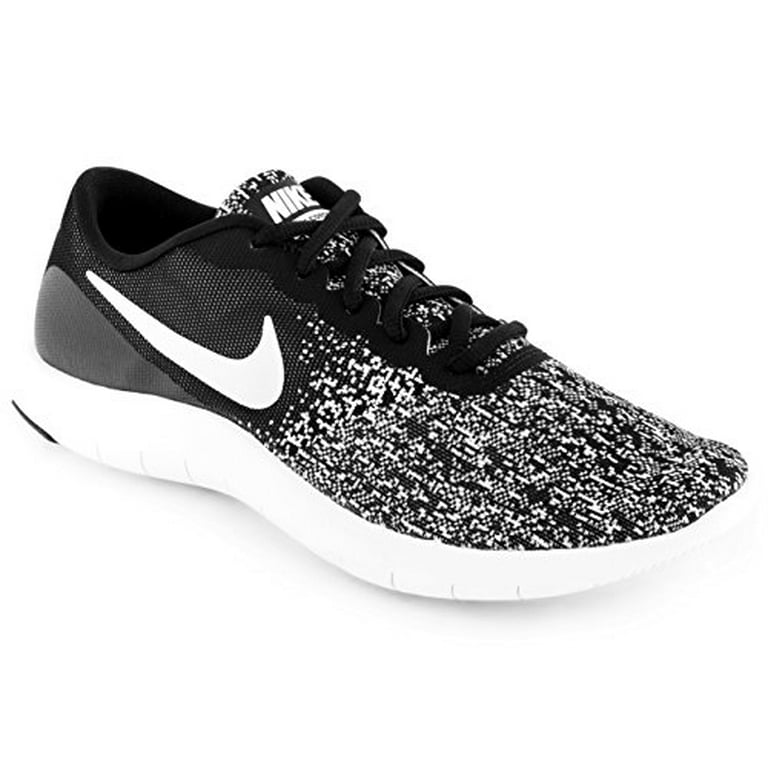 Formuleren tunnel Elektricien Nike Womens Flex Contact Running Shoes (10 B(M) US, Black/ White) - Walmart. com