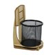 thumbnail image 1 of unbranded Organizador De Escritorio Negro Con Soporte De Baloncesto Para Lápices Y Accesorios, 1 of 8