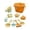 A, variant on Sand Activity Gear Set, Multi-functional Outdoor Sand Tools for Beach Sandbox Sand Castle Building, Sand Construction and Summer Outdoor Leisure