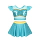 thumbnail image 4 of Bañador para niña con temática de princesa, traje de baño creativo para playa, piscina, fiesta, Bikini, 2 piezas, 4 of 5