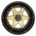 thumbnail image 3 of 20x9 Tuff T1A GLOSS GOLD W/ GLOSS BLACK Wheel 5x5 (10mm), 3 of 3