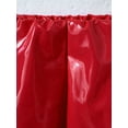 thumbnail image 5 of Zaldita Womens Wet Look Patent Leather Mini Bodycon Skirt Hip Skirts for Clubwear Music Festival Red XL, 5 of 7