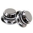 thumbnail image 3 of 6 Pcs Boutons de Réglage de Ton pour Guitare Électrique Lp Chrome, 3 of 8