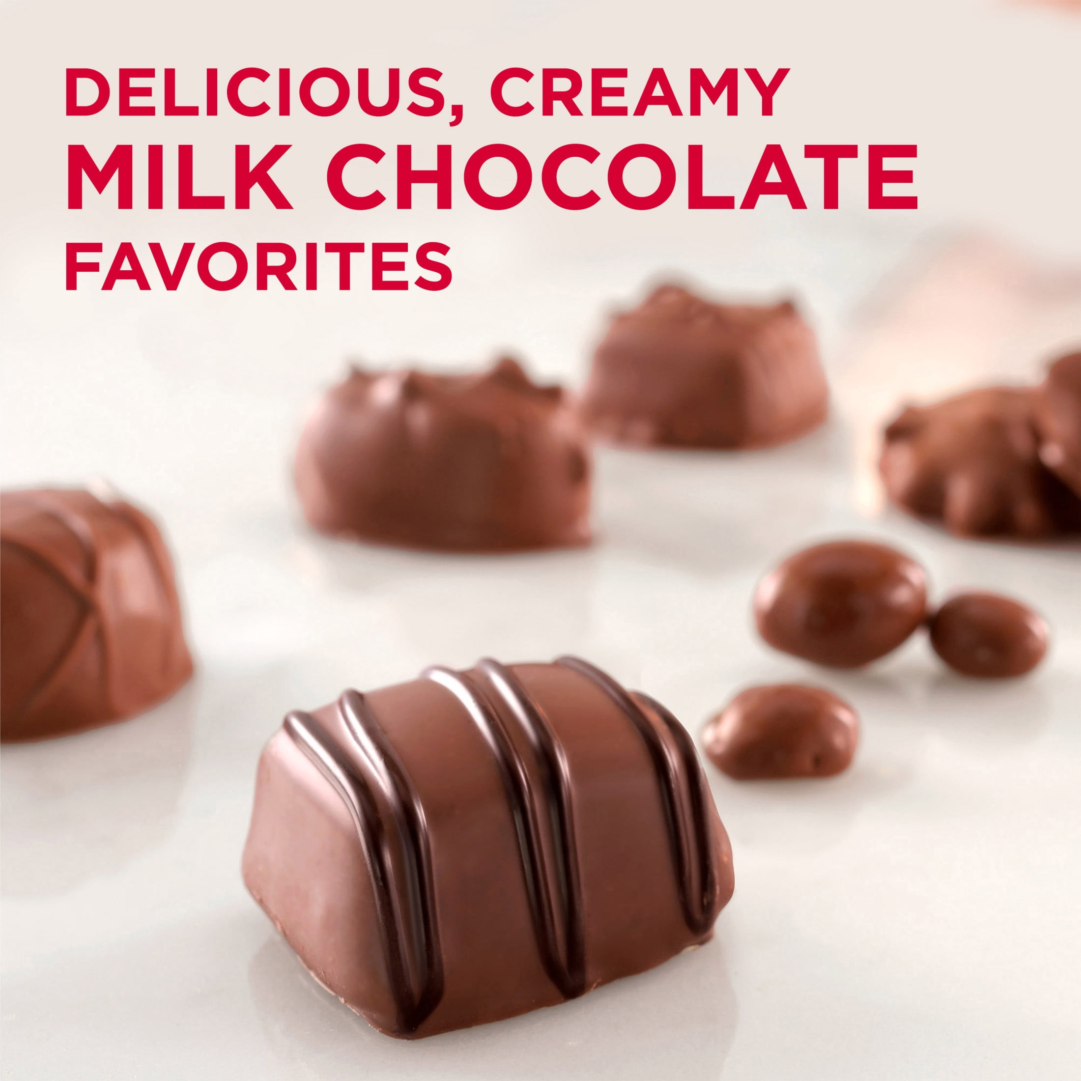 (2 pack) RUSSELL STOVER Christmas Milk Chocolate Candy Assortment Gift Box, 9.4 oz.
