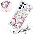thumbnail image 5 of Slim Fit Phone Case for Samsung Galaxy S23 Ultra,Crystal Bling Quicksand Effect TPU Bumper Case with Four Corners Anti-Drop Protection Cover for Galaxy S23 Ultra,YBDT Pink Horse, 5 of 14