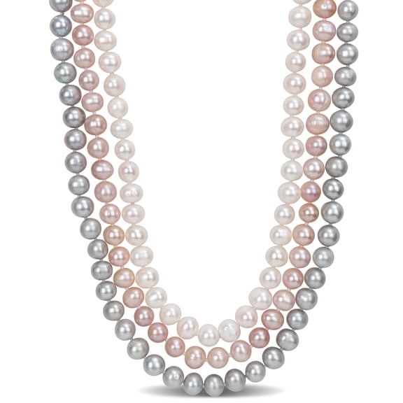 Everly Women's Cultured Pearl Sterling Silver Necklace