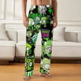 thumbnail image 2 of Invader Zim Men's Pajama Pants Soft Sleepwear Loung Pants for Men Pj Bottoms with Drawstring & Pockets, 2 of 7