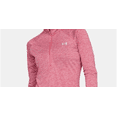 thumbnail image 2 of Under Armour Women's Tech Twist 1/2 Zip Long Sleeve Breathable Pullover Shirt, 1320128, 2 of 3