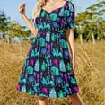 thumbnail image 4 of Haunted Mansion Summer Women's Dress 2025 Elegant Dresses Plus Sizes, 4 of 8