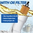 thumbnail image 3 of Conjunto de carcasa de filtro de enfriador de aceite del motor para Chevrolet Cruze, 3 of 7