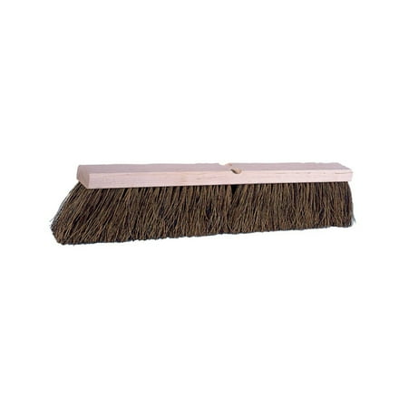

24 in. Hardwood Block 4 in. Trim Palmyra Fill Brushes - Brown