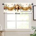 thumbnail image 3 of Rod Pocket Polyester kitchen Curtain Valances for Windows For Indoor Living Room Bedroom Kitchen Decoration 54x18 inch, 3 of 5