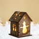 thumbnail image 3 of Escena de madera de Navidad CUTICAT Casa de miniaturas de madera, 3 of 7