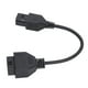thumbnail image 5 of Cable De Escáner OBD2, Adaptador De Diagnóstico OBD2 Universal Estable De 6 Pines De Alta Precisión Práctico Para Motocicleta, 5 of 7