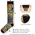 thumbnail image 3 of FREEAMG Mandala Compression Socks Women Men Long Stocking (20-30mmHg) Travel Knee High Stockings for Athletic Sports,Running,Cycling,Nursing, 3 of 7