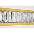 thumbnail image 6 of Monroe Integrated LED chip light gold Wall Sconce Clear Royal Cut Crystal, 6 of 9
