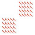 thumbnail image 1 of Yuarrent Señuelo de superficie de cebo falso, bola de acero integrada, herramientas de pesca biónicas, gran capacidad de carga, patrón de escamas de Rosado 2piezas Yuarrent CBP349921, 1 of 5