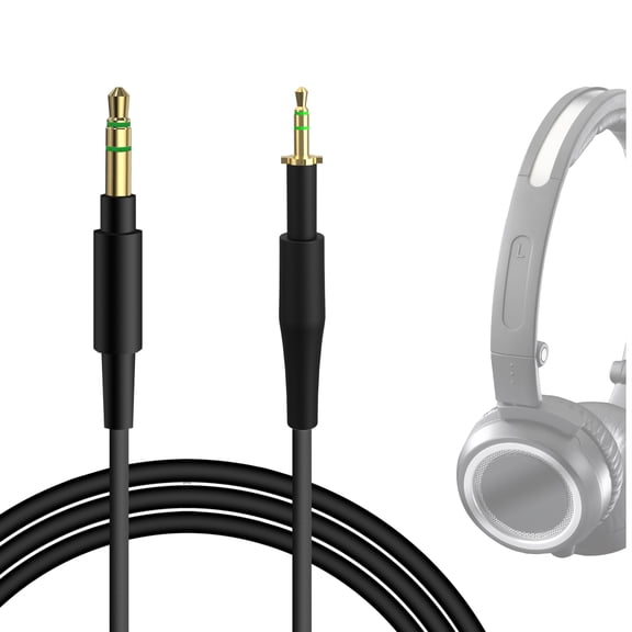 Geekria Audio Cable Compatible with AKG Q460, K430, K450, K451, K452, K480, JBL J88i, J88a, J88i Headphones Cable, 2.5mm to 3.5mm Replacement Stereo Cord (4 ft / 1.2 m)