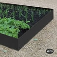 thumbnail image 5 of MONIPA 4Pcs  40" x 8" Steel Landscape Edging Metal Steel Lawn Edging Garden Border Edging, 5 of 9