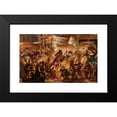 thumbnail image 2 of Jan Matejko 24x17 Black Modern Framed Museum Art Print Titled - The Maid of Orleans (1883), 2 of 5