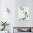 thumbnail image 4 of Acheng Canvas Wall Art For Living Room Modern Wall Decor For Bedroom Plants Green Leaves Wall Kitchen Home Decorations Pictures Bathroom Posters Prints Artwork Room Mural Works 16x20 in, 4 of 5
