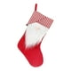 thumbnail image 4 of Bolsa de regalo de dulces para medias navideñas, bolsa de golosinas para decoración navideña, árbol de Navidad tejido A rayas, 4 of 9