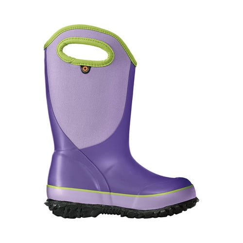 BOGS Unisex-Child Slushie Waterproof Rain Boot 