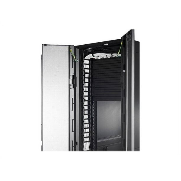 APC Rack cable management panel black 42U pack of 2 for