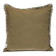 thumbnail image 6 of Parkland Collection Transitional Stripes Green Square 24" x 24" Pillow, 6 of 6