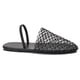 thumbnail image 3 of Fishnet Mules Shoes Sandalias Planas Malla para Mujer Punta Redonda Con Correa El Verano, 3 of 9