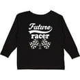 thumbnail image 3 of Inktastic Future Racer Car Racing Boys or Girls Long Sleeve Toddler T-Shirt, 3 of 5