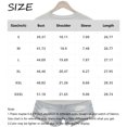 thumbnail image 2 of Dweltoz Women's Salem Broom Company Striped Crewneck T-Shirt Vintage Halloween Witch Graphic Oversized Short Sleeve Fall Casual Top,Coffee L, 2 of 3