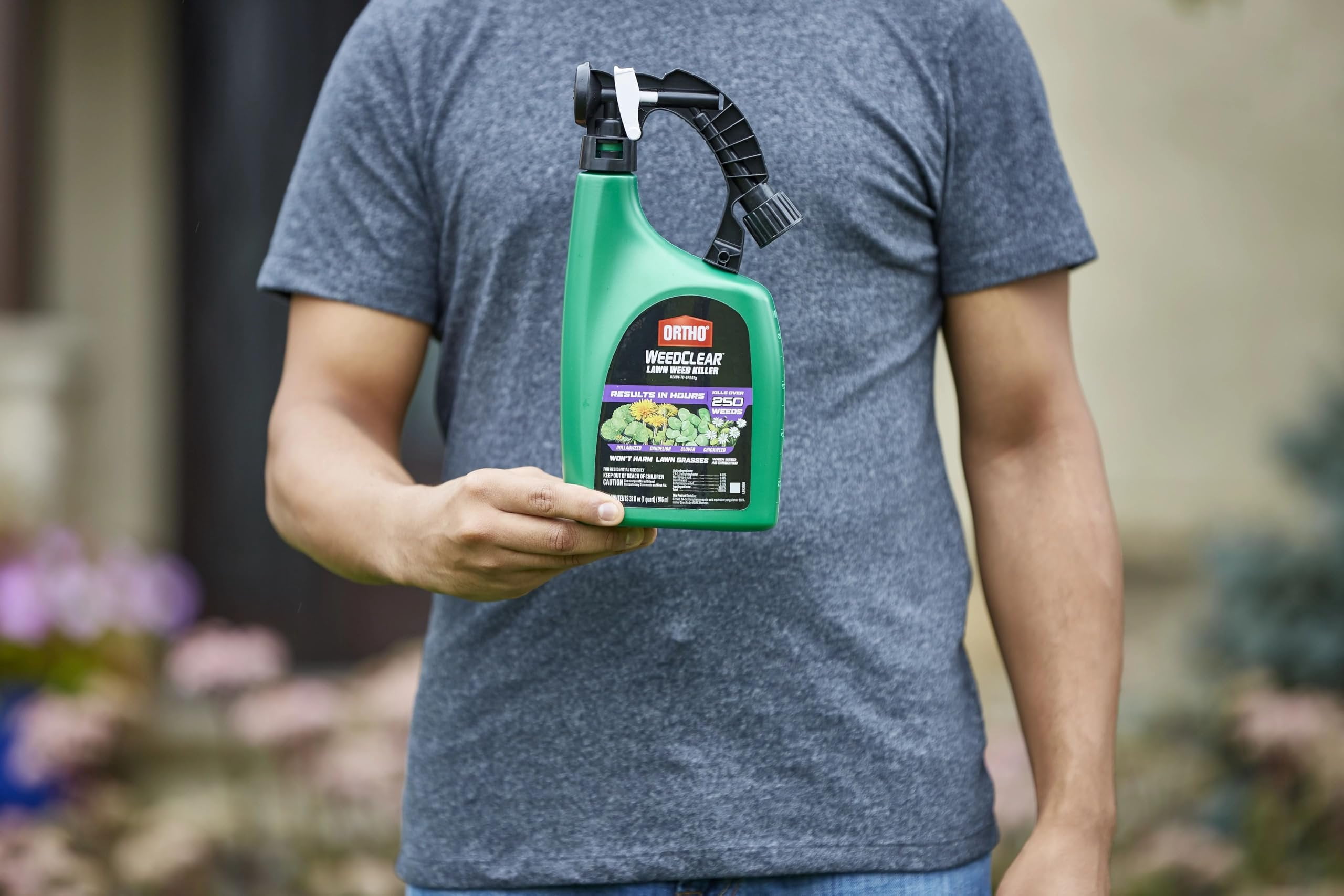 Ortho WeedClear Lawn Weed Killer Ready to Spray3: for Southern Lawns, 32 oz. 2-Pack