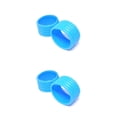 thumbnail image 3 of Eigraketly 2 piezas anillo de agarre de raqueta Overgrip Fix Flexible antideslizante Grip Tape Protector accesorios profesionales universales azul Azul 2Conjunto, 3 of 6