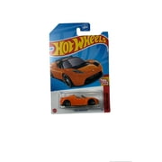 Hot Wheels 217/250 - TESLA ROADSTER 6/10 Now and Then - Orange + FREE BONUS STICKER