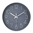 thumbnail image 1 of Reloj de pared Jomparis de 30 cm, silencioso, funciona con pilas, 1 of 6